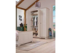 3-deurskast MONTE - Wit Wit -Lifetime || ESSENZA || Zuiver Winkel richter young design monte 51111