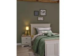 Eenpersoonsbed MONTE 90x200 Cm - Wit Wit -Lifetime || ESSENZA || Zuiver Winkel richter young design monte 51163