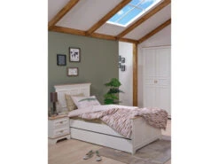 Slaaplade MONTE - Wit Wit -Lifetime || ESSENZA || Zuiver Winkel richter young design monte 51170