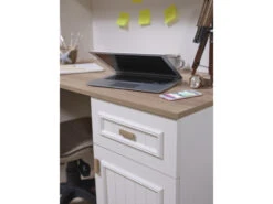 Bureau MONTE - Wit Wit -Lifetime || ESSENZA || Zuiver Winkel richter young design monte 51173