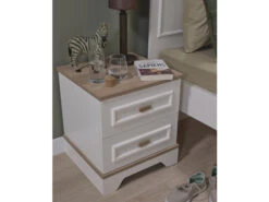 Nachtkastje MONTE - Wit Wit -Lifetime || ESSENZA || Zuiver Winkel richter young design monte 51220