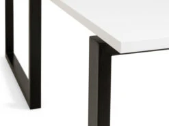 Aanbouwstuk Bureau MUNDO - Melamine Wit Wit -Lifetime || ESSENZA || Zuiver Winkel richter young design mundo 59098