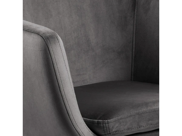 Bureaustoel NORA - Donkergrijs Grijs 9 Bureaustoel NORA - Donkergrijs Grijs - Afbeelding 7