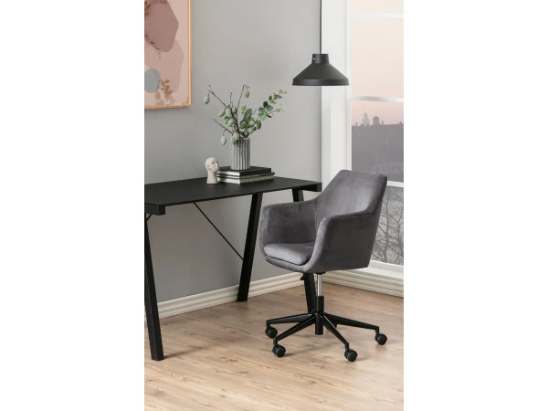 Bureaustoel NORA - Donkergrijs Grijs 5 Bureaustoel NORA - Donkergrijs Grijs - Afbeelding 3