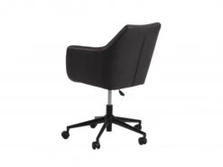 Bureaustoel NORA - Zwarte Lederlook Zwart -Lifetime || ESSENZA || Zuiver Winkel richter young design nora 50644