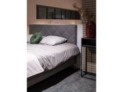 Boxspring Met Opbergboxen RATFORD - Stone Grijs -Lifetime || ESSENZA || Zuiver Winkel richter young design ratford 55218