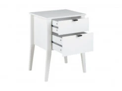 Nachtkastje SLEEPY - Wit Wit -Lifetime || ESSENZA || Zuiver Winkel richter young design sleepy 47322