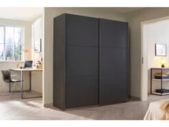 Schuifdeurkast SLIDE - Donkergrijs Grijs 7 Schuifdeurkast SLIDE - Donkergrijs Grijs -Lifetime || ESSENZA || Zuiver Winkel richter young design slide 67404