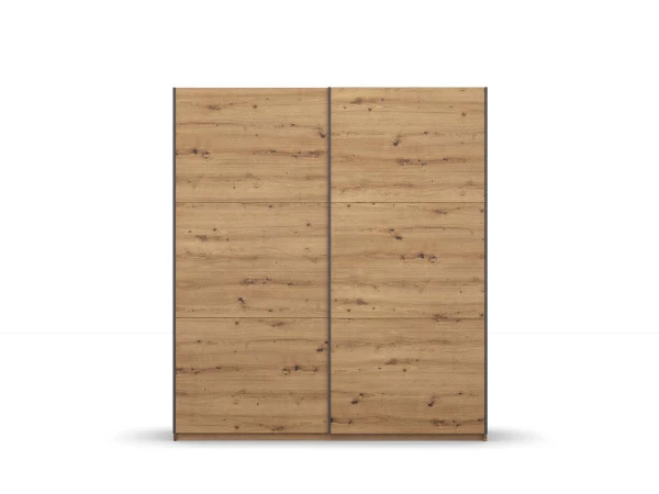Schuifdeurkast SLIDE - Eik Artisan Hout 3 Schuifdeurkast SLIDE - Eik Artisan Hout