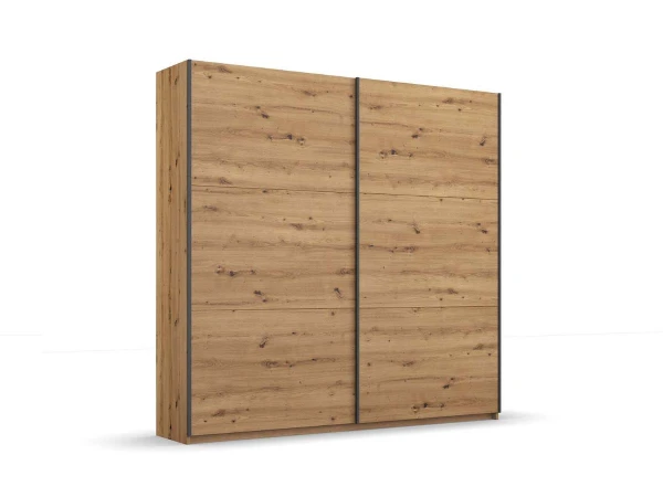 Schuifdeurkast SLIDE - Eik Artisan Hout 4 Schuifdeurkast SLIDE - Eik Artisan Hout - Afbeelding 2