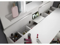 Make-up Tafel VANITY SECRET - Wit Wit -Lifetime || ESSENZA || Zuiver Winkel richter young design vanity secret 50813