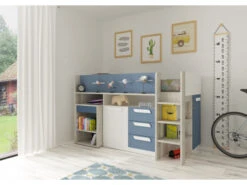 Halfhoogslaper YOLO - Blauw Blauw -Lifetime || ESSENZA || Zuiver Winkel richter young design yolo 53865