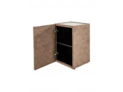 Nachttafel CHATEAU Links - Bull Liver Bruin -Lifetime || ESSENZA || Zuiver Winkel serta chateau straight 56262