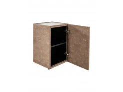 Nachttafel CHATEAU Rechts - Bull Liver Bruin -Lifetime || ESSENZA || Zuiver Winkel serta chateau straight 56271