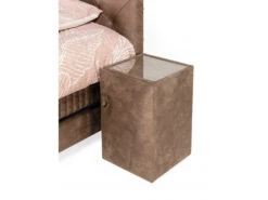 Nachttafel CHATEAU Rechts - Bull Liver Bruin -Lifetime || ESSENZA || Zuiver Winkel serta chateau straight 56273