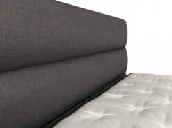 Boxspring LIGNE Incl. Matras En Topper - Antraciet Antraciet -Lifetime || ESSENZA || Zuiver Winkel serta serta limited 56222