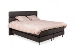 Boxspring LIGNE Incl. Matras En Topper - Antraciet Antraciet -Lifetime || ESSENZA || Zuiver Winkel serta serta limited 56226