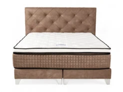 Boxspring MAGNIFIQUE Incl. Matras - Bull Liver Bruin -Lifetime || ESSENZA || Zuiver Winkel serta serta limited 56248