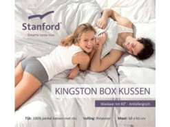 Hoofdkussen KINGSTON BOX Wit -Lifetime || ESSENZA || Zuiver Winkel stanford kingston box 24126