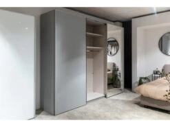 Staud Kleerkast SINFONIE PLUS Met Spiegel - Lichtgrijs Lichtgrijs 16 Staud Kleerkast SINFONIE PLUS Met Spiegel - Lichtgrijs Lichtgrijs -Lifetime || ESSENZA || Zuiver Winkel staud sinfonie plus 49367