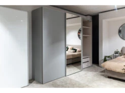 Staud Kleerkast SINFONIE PLUS Met Spiegel - Lichtgrijs Lichtgrijs 18 Staud Kleerkast SINFONIE PLUS Met Spiegel - Lichtgrijs Lichtgrijs -Lifetime || ESSENZA || Zuiver Winkel staud sinfonie plus 49369