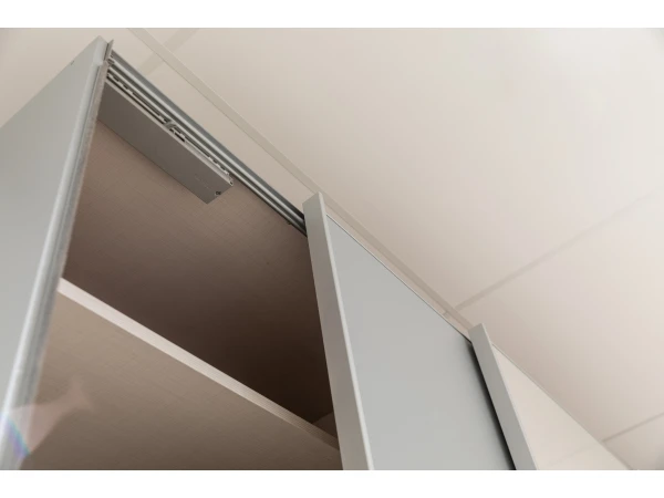 Staud Kleerkast SINFONIE PLUS Met Spiegel - Lichtgrijs Lichtgrijs 12 Staud Kleerkast SINFONIE PLUS Met Spiegel - Lichtgrijs Lichtgrijs - Afbeelding 10