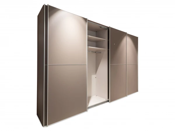 Staud Schuifdeurkast SINFONIE PLUS - Mokka Bruin 5 Staud Schuifdeurkast SINFONIE PLUS - Mokka Bruin - Afbeelding 3