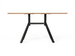 Bureautafel BEVELED - Naturel Eiken/zwart Hout -Lifetime || ESSENZA || Zuiver Winkel studio puro beveled 49170