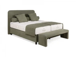 Bedbank CANTO Smal Met Bies - Groen Groen -Lifetime || ESSENZA || Zuiver Winkel styldecor canto smal 56318