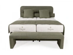 Bedbank CANTO Smal Met Bies - Groen Groen -Lifetime || ESSENZA || Zuiver Winkel styldecor canto smal 56319
