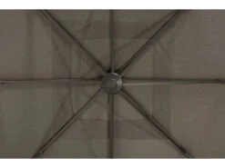 Zweefparasol Incl. Voet BALI - Antraciet/smoke Taupe Antraciet -Lifetime || ESSENZA || Zuiver Winkel sun shade bali 67579