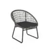 Loungestoel MADRID - Zwart Zwart -Lifetime || ESSENZA || Zuiver Winkel sun shade madrid 65077