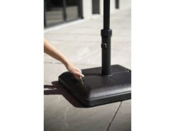 Parasolvoet NAPOLI - Zwart Zwart