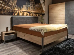 Set Nachttafels TAMPA - Artisan Eik/grafiet -Lifetime || ESSENZA || Zuiver Winkel tampa 60432