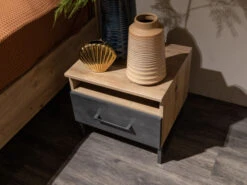 Set Nachttafels TAMPA - Artisan Eik/grafiet -Lifetime || ESSENZA || Zuiver Winkel tampa 60435