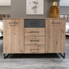 Commode TAMPA - Artisan Eik/grafiet Hout -Lifetime || ESSENZA || Zuiver Winkel tampa 60442