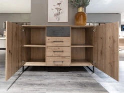 Commode TAMPA - Artisan Eik/grafiet Hout -Lifetime || ESSENZA || Zuiver Winkel tampa 60443