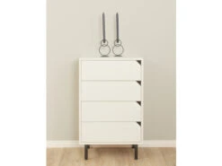 Commode CORNER - Cotton White Matte Wit -Lifetime || ESSENZA || Zuiver Winkel tenzo corner 61594