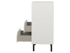 Commode CORNER - Cotton White Matte Wit -Lifetime || ESSENZA || Zuiver Winkel tenzo corner 61599