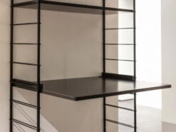 Bureau / Rek DAKOTA - Zwart Zwart -Lifetime || ESSENZA || Zuiver Winkel tenzo dakota 70678