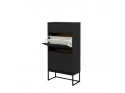 Schoenenkast LIPP - Shadow Black Zwart -Lifetime || ESSENZA || Zuiver Winkel tenzo lipp 59646