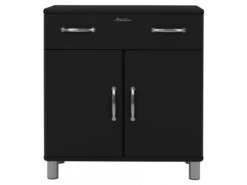 Commode MALIBU - Shadow Black Zwart