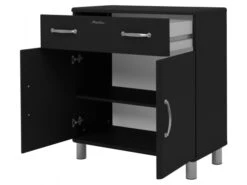 Commode MALIBU - Shadow Black Zwart -Lifetime || ESSENZA || Zuiver Winkel tenzo malibu 60266