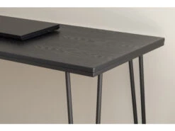 Bureau WORK 120x50 Cm - Zwart Zwart -Lifetime || ESSENZA || Zuiver Winkel tenzo work 51393