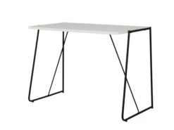 Bureau WORK 100x55 Cm - Wit Wit -Lifetime || ESSENZA || Zuiver Winkel tenzo work 51893