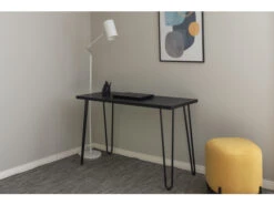 Bureau WORK 120x50 Cm - Zwart Zwart -Lifetime || ESSENZA || Zuiver Winkel tenzo work 51911