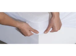 Matrasbeschermer ECO SFERA - Waterdicht PU Wit -Lifetime || ESSENZA || Zuiver Winkel velfont eco sfera 46484 1