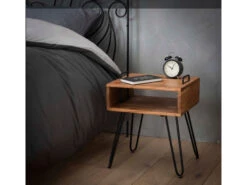 Nachtkastje QUADRO - Massief Acaciahout Hout -Lifetime || ESSENZA || Zuiver Winkel zijlstra 22342