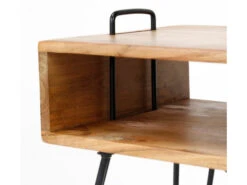 Nachtkastje QUADRO - Massief Acaciahout Hout -Lifetime || ESSENZA || Zuiver Winkel zijlstra 22344