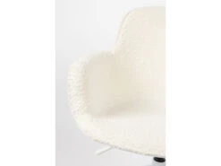 Zuiver Bureaustoel ALBERT - Wit Bouclé Wit -Lifetime || ESSENZA || Zuiver Winkel zuiver albert 52614